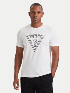 Guess Guess Majica Z6YI20 K5016 Bela Regular Fit