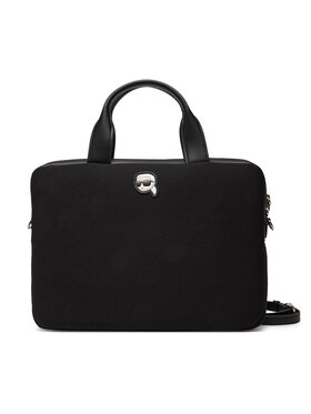 KARL LAGERFELD Brašna na notebook KARL LAGERFELD A1W32103 Černá