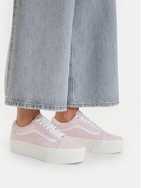 Vans Sneakers aus Stoff Vans Old Skool Platform VN0009PZGSF1 Hellrosa