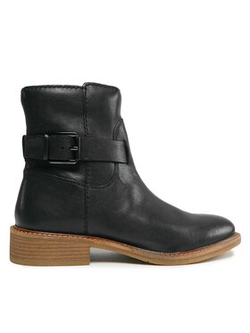 Clarks Členková obuv Clarks Cologne Strap 261747714 Čierna