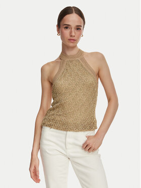 Guess Guess Топ W6YR34 Z1032 Золотий Regular Fit