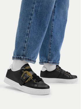 Versace Jeans Couture Снікерcи Versace Jeans Couture 80VA3SK9 ZPB76 G89 Чорний