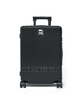 KARL LAGERFELD Kabinový kufr KARL LAGERFELD A1W30421 Černá