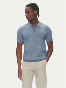 Lindbergh Lindbergh Polo 30-800159 Μπλε Slim Fit