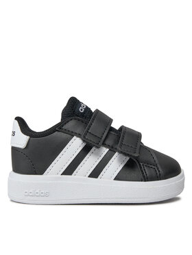 adidas Снікерcи adidas Grand Court Lifestyle Hook and Loop Shoes GW6523 Чорний