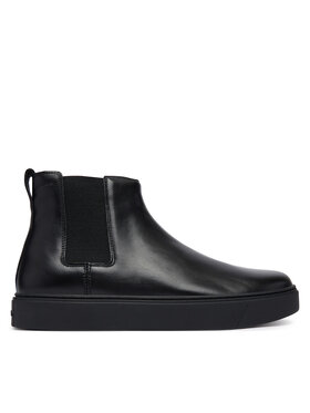 Calvin Klein Chelsea Calvin Klein Hybrid Clean Chelsea Wax Lth HM0HM02253 Nero