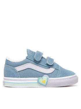 Vans Tenisówki Vans Old Skool V Heart VN000D4SCFL1 Niebieski