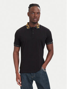 Versace Jeans Couture Versace Jeans Couture Polo 80GAGT12 CJ01T Negro Slim Fit