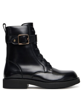 BOSS Šnurovacia obuv BOSS Eleri 50552772 Čierna