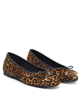 Tommy Hilfiger Balerini Tommy Hilfiger Th Charm Cheetah Ballerina FW0FW09682 Maro