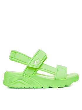 Skechers Sandále Skechers Uno Lite Sandal-Sunny Stand 310372L/LIME Zelená