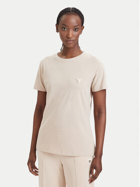 Guess Guess Camiseta V4YI09 J1314 Beis Regular Fit