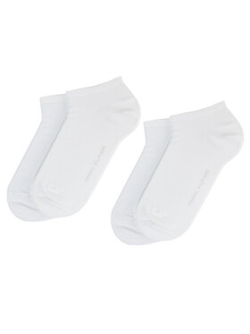 Tommy Hilfiger Krátke ponožky Tommy Hilfiger Basic Canoodle 343024001 Biela