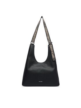 Calvin Klein Kabelka Calvin Klein Webbing Adj Strap Large Shoulder LV04F3643G Černá