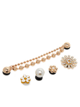 Crocs Apavu rotājums Crocs PRETTY IN GOLD 5 PACK 10014866 Zelta