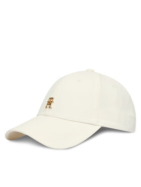 Tommy Hilfiger Czapka z daszkiem Tommy Hilfiger Th Elevated Chic Cap AW0AW17631 Biały