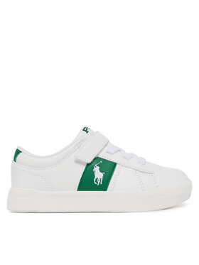 Polo Ralph Lauren Sneakersy Polo Ralph Lauren Frazier Ps RL02446102 Biela