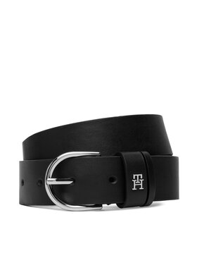 Tommy Hilfiger Pasek Tommy Hilfiger Essential Effortless 3.0 Sv AW0AW18688 Czarny