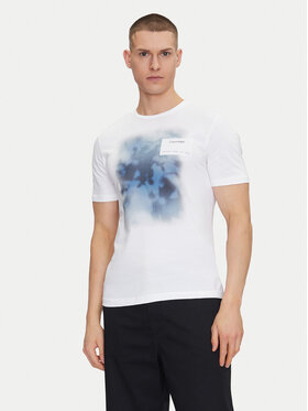 Calvin Klein Calvin Klein T-Shirt Photo Print K10K114157 Λευκό Regular Fit