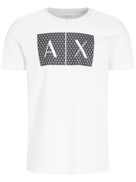 Armani Exchange Armani Exchange Футболка 8NZTCK Z8H4Z 1100 Білий Slim Fit