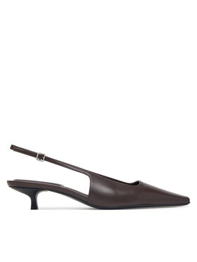 Calvin Klein Bateliai Calvin Klein Kitten Heel Pump Sling Hdw HW0HW03168 Juoda