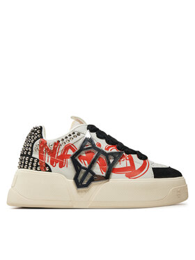 Naked Wolfe Sneakersy Naked Wolfe Kosa Čierna