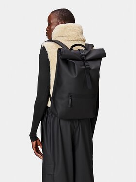 Rains Рюкзак Rains Rolltop Rucksack W3 13320 Чорний