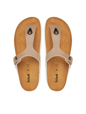 Scholl Žabky Scholl Nicole F32175 Hnedá