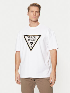 Guess Guess Футболка M5RI91 KAC30 Білий Oversize