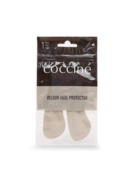 Coccine Вкладки на п'ятку Coccine Velour Heel Protector 665/90/05AZ Бежевий