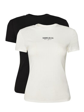 Tommy Jeans Tommy Jeans T-Shirt-Set Essential DW0DW21746 Bunt Regular Fit