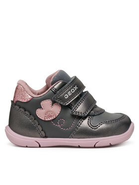 Geox Sneakersy Geox B Zapito B566DC 0NFBC C1325 Sivá