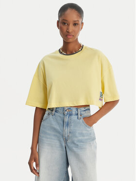 Quiksilver Quiksilver Camiseta Maxi EQWZT03183 Amarillo Oversize