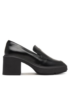 Calvin Klein Scarpe basse Calvin Klein Block Heel Loafer Lth Hdw HW0HW03176 Nero