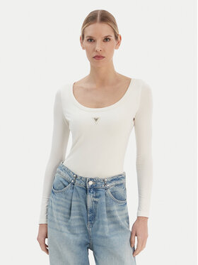 Guess Guess κορμάκι V4YP07 J1314 Εκρού Slim Fit
