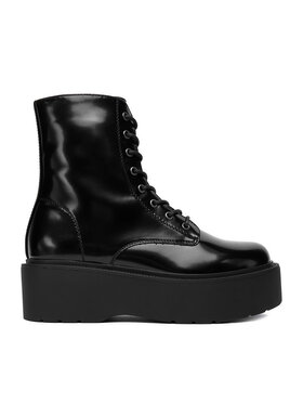 DeeZee Šnurovacia obuv DeeZee 12663-4 Čierna