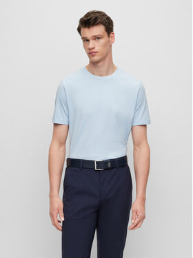 BOSS Boss Футболка Thompson 50468347 Блакитний Regular Fit