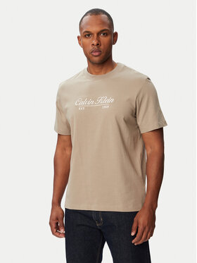 Calvin Klein Jeans Calvin Klein Jeans Camiseta LV04RG822G Beige oscuro Regular Fit
