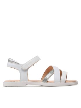 Geox Szandál Geox J Sandal Karly Girl J5235D00254C1000 S Fehér