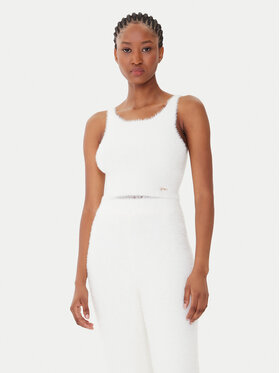 Guess Guess Top O5BR01 Z1282 Écru Regular Fit