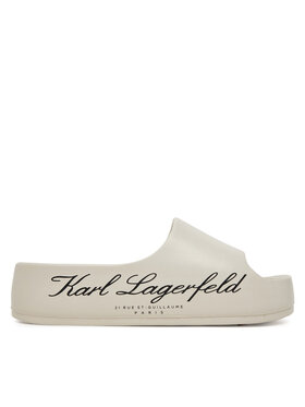 KARL LAGERFELD Шльопанці KARL LAGERFELD Kobo II KL86000 Білий