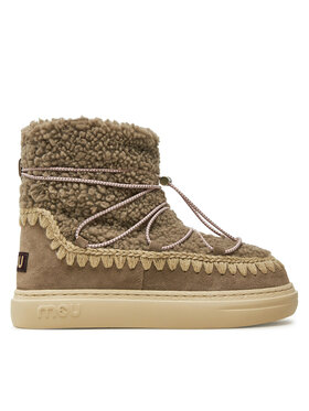 Mou Sniega zābaki Mou Eskimo Sneaker Bold Scoub Lace FW411012A Pelēks