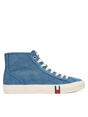 Tommy Jeans Laisvalaikio batai Tommy Jeans Archive Y2K Denim Mid Cut EN0EN03075 Mėlyna