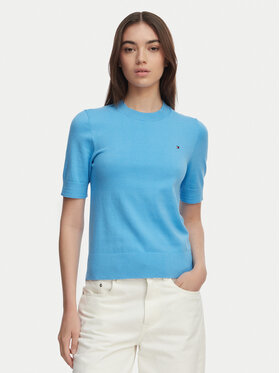 Tommy Hilfiger Tommy Hilfiger Džemper WW0WW49705 Plava Slim Fit