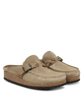 Birkenstock Klapki Birkenstock Buckley Braided 1031455 Beżowy