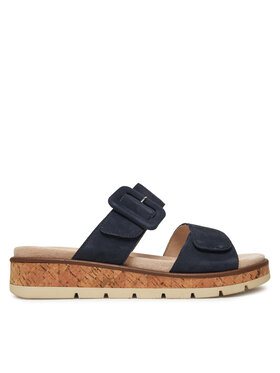 Caprice Šľapky Caprice 9-27206-44 Tmavomodrá