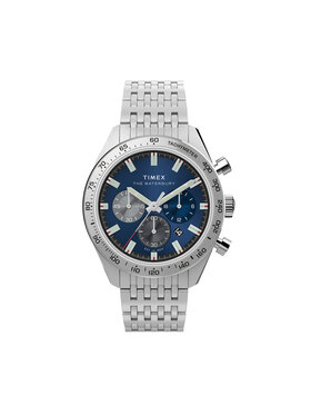Timex Годинник Timex Waterbury TW2Y18500 Срібний