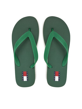 Tommy Jeans Čības uz pirksta Tommy Jeans Tjm Beach Sandal EM0EM01560 Zaļš