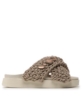 Inuikii Šľapky Inuikii Woven Stones 70104-106 Hnedá