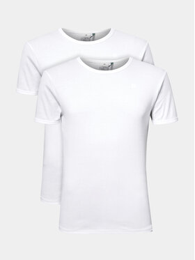G-STAR G-Star Raw Комплект футболок D07205-124-110 Білий Slim Fit